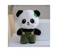 (Vert) porte-jarretelles Panda pantalon en peluche porte-clés sac décoration pendentif enfants cadeau