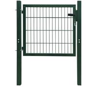 (Vert) Portillon Grillage Contemporain - 2D (simple) Vert 106 x 130 cm 434184