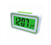 (vert)Réveil numérique LCD parlant russe avec thermomètre, rétroéclairé, pour aveugles ou malvoyants,