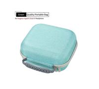(Vert) Sac de rangement rigide portable Fsw en EVA pour casque Kingston HyperX Cloud III. écouteurs