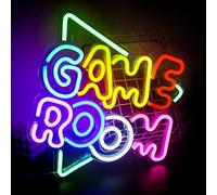 Vert Salle De Jeux Néon Logo Led Néon Décoration Murale Usb Powered Cool Lettres Colorées Logo Chambre Art Déco Mur Salle De Jeux Salon Bar Décoration Cadeau Garçon[LED5260147]