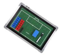 Vert Tableau de Football en Alliage D’aluminium | Magnétique, Effaçable, pour Briefings en Vestiaire et Usage Extérieur, Entraîneurs et Professeurs