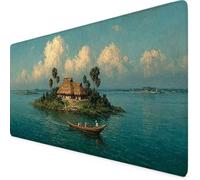 Vert Tapis de Souris Paysage Tapis de Souris XXL 1200 x 600mm Mouse Pad avec Bords Cousus et Base en Caoutchouc Antidérapante Mouse Pad XXL pour PC, Ordinateur Portable, Accessoires Bureau q1799