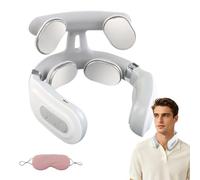 Vertaline Cervirest, Masseur De Cou Pour Le Nerf Vague Avec Fonction Chauffante, 6 Modes Et 16 Niveaux D'intensité, Masseur De Tissus Profonds Rechargeable À 4 Têtes Pour La Colonne Cervicale