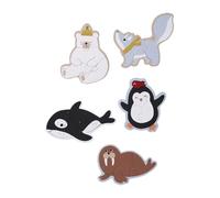 VERTBAUDET 5 Puzzles évolutifs 3 à 6 pièces en Carton Tanzanie BANQUISE TU