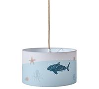 VERTBAUDET Abat-Jour Animaux Marins Enfant Métal bleu imprimé TU