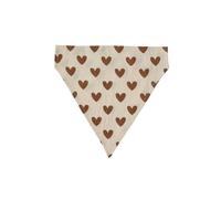 VERTBAUDET Bandana Chien Coton Marron imprimé S