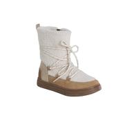 VERTBAUDET Baskets Enfant Fille synthétique fourrées Esprit Boots lacées et zippées Camel 38