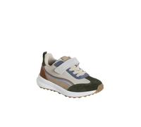 Baskets enfant garçon synthétique à scratchs lot beige 25