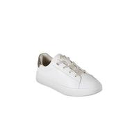 VERTBAUDET Baskets Fille Synthetique à Lacets élastiqués Blanc imprimé 27