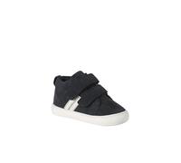 VERTBAUDET Baskets Mid fourrées à Scratchs Cuir bébé Marine 22