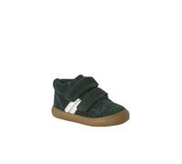 VERTBAUDET Baskets Mid fourrées à Scratchs Cuir bébé Vert 24