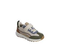 Vertbaudet Baskets pour enfant avec astuce d'habillage, Ensemble beige, 24 EU