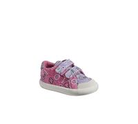 VERTBAUDET Baskets scratchées bébé Fille en Toile Violet imprimé 23