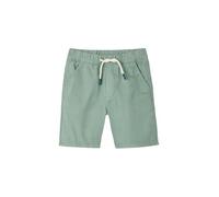 VERTBAUDET Bermuda Garçon Élastique Coton Vert Sapin 10A