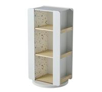 VERTBAUDET Bibliothèque Meuble de Rangement tournant Ligne TERRAZZO Beige TU