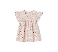 VERTBAUDET Blouse Fille imprimée Manches Courtes à Volants Rose pâle 14A