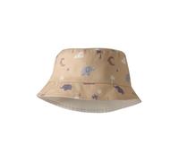 VERTBAUDET Bob bébé garçon Coton réversible Cappuccino 37/43CM (3/6M)