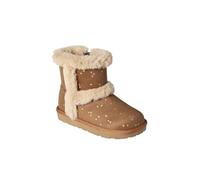 VERTBAUDET Boots déperlantes zippées fourrées fille marron 37