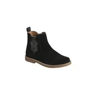 VERTBAUDET Boots enfant fille cuir détails festons noir 27