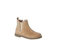 VERTBAUDET Boots fille collection maternelle en cuir élastiquées camel 30
