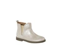 VERTBAUDET Boots fille cuir or 30
