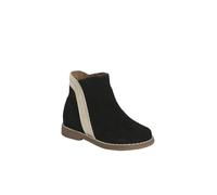 VERTBAUDET Boots zippées cuir bébé noir 21
