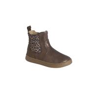 VERTBAUDET Boots zippées et élastiquées cuir fille bronze 26