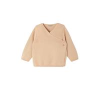 VERTBAUDET Brassière bébé Naissance en Tricot de Coton Bio Beige 3M(60CM)