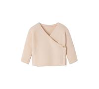 VERTBAUDET Brassière bébé Naissance Tricot Point Mousse Coton et Laine Rose 1M(54CM)