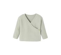 VERTBAUDET Brassière bébé Naissance Tricot Point Mousse Coton et Laine Vert d'eau 1M(54CM)