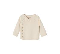 VERTBAUDET Brassière Naissance Mixte en Côtes Manches Longues Vanille 18M(81CM)