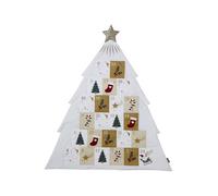 VERTBAUDET Calendrier de l'avent Sapin blanc blanc TU