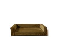 VERTBAUDET Canapé Velours Chien Grand Déhoussable Bronze TU