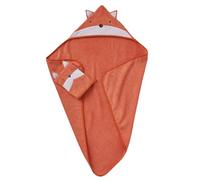 VERTBAUDET Cape de Bain Renard Oeko-Tex® Terre Cuite 100X100