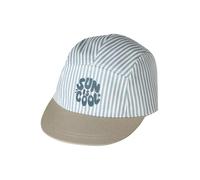 VERTBAUDET Casquette bébé rayée Bleu grisé 48/50CM (24/36M)