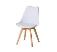 VERTBAUDET Chaise Enfant Primaire Scandinave Plastique Blanc TU