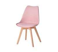 Chaise enfant primaire Scandinave rose TU