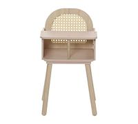 VERTBAUDET Chaise Haute en cannage et Bois Multicolore TU