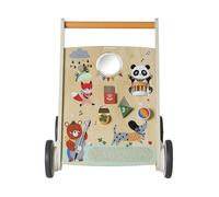 VERTBAUDET Chariot de Marche Pliable Les Animaux Joyeux en Bois FSC® Bois TU