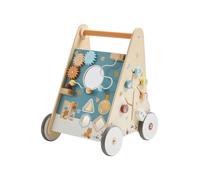 Chariot de marche avec freins en bois FSC® les amis de la foret TU