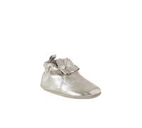 VERTBAUDET Chaussons élastiqués en cuir souple bébé or 6/12M(67/74)