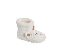 VERTBAUDET Chaussons montants licornes fille en peluche blanc 30/31