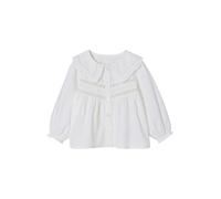VERTBAUDET Chemise bébé en Popeline Blanc 9M(71CM)