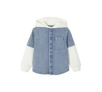 VERTBAUDET Chemise Effet Superposition avec Capuche garçon Double Stone 14A