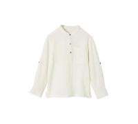 VERTBAUDET Chemise en Gaze de Coton garçon Manches Retroussables écru 8A