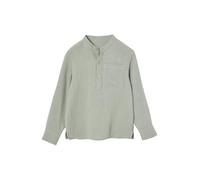 VERTBAUDET Chemise en Gaze de Coton garçon Manches Retroussables Vert d'eau 4A