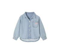 VERTBAUDET Chemise Fille en Jean Forme Loose Bleu Clair 2A