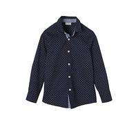 VERTBAUDET Chemise garçon imprimée Pois Marine imprimé 10A