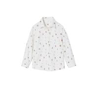 VERTBAUDET Chemise garçon noël en Flanelle Imprimée Blanc imprimé 4A